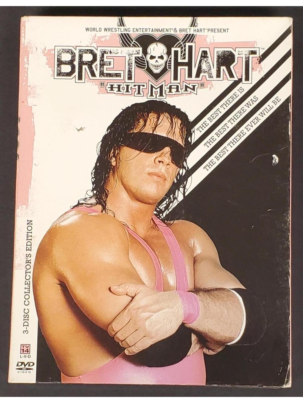 Vintage Bret Hart 'Hit Man' 3-Disc Collector's Edition DVD Set